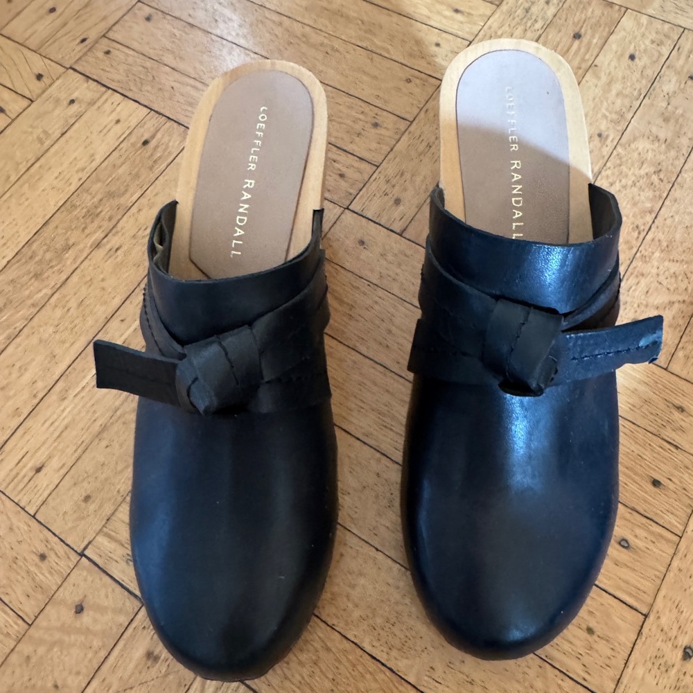Loeffler Randall Black Clogs/Mules - Picture 6 of 7